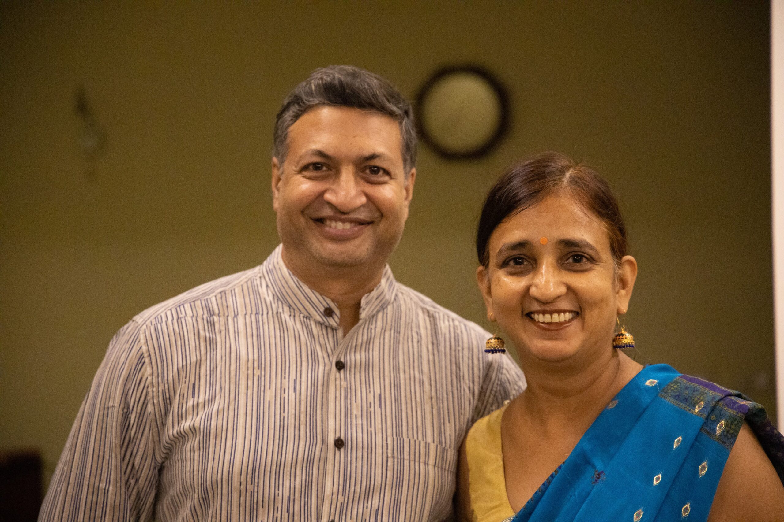 Sharad Mathur and Sunita Shrivastava