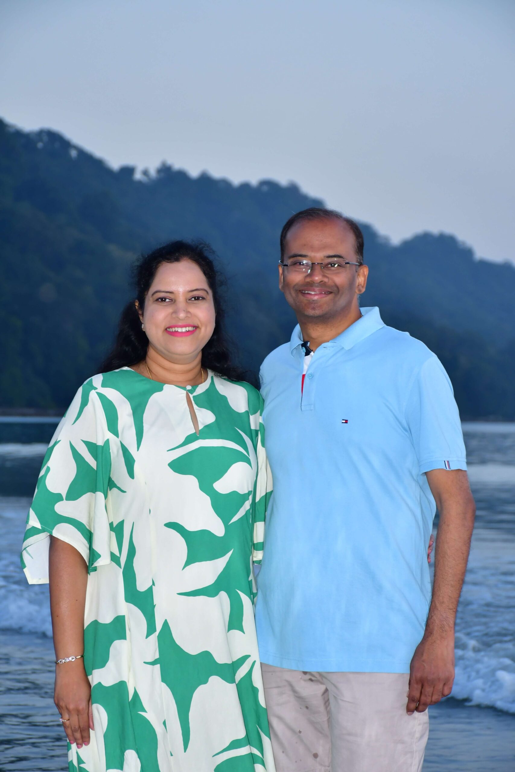 Niraj Geli and Manasa Geli