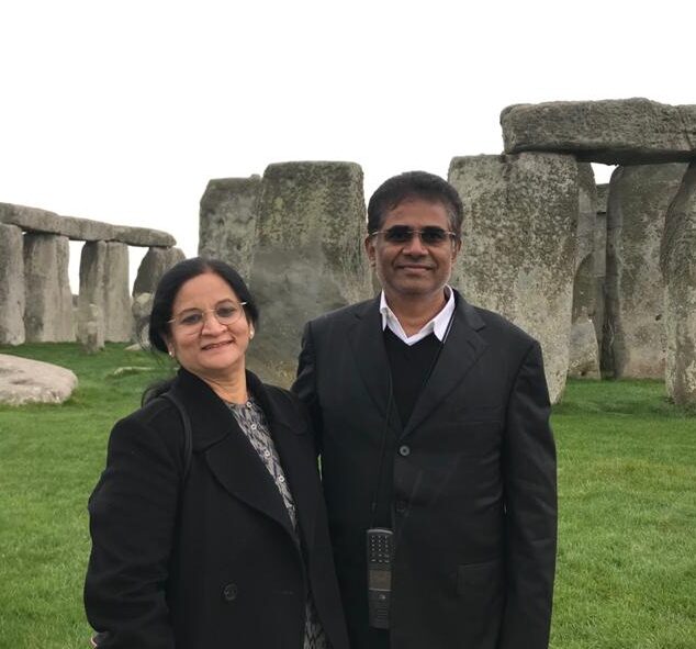 Srini and Jyothi Raju